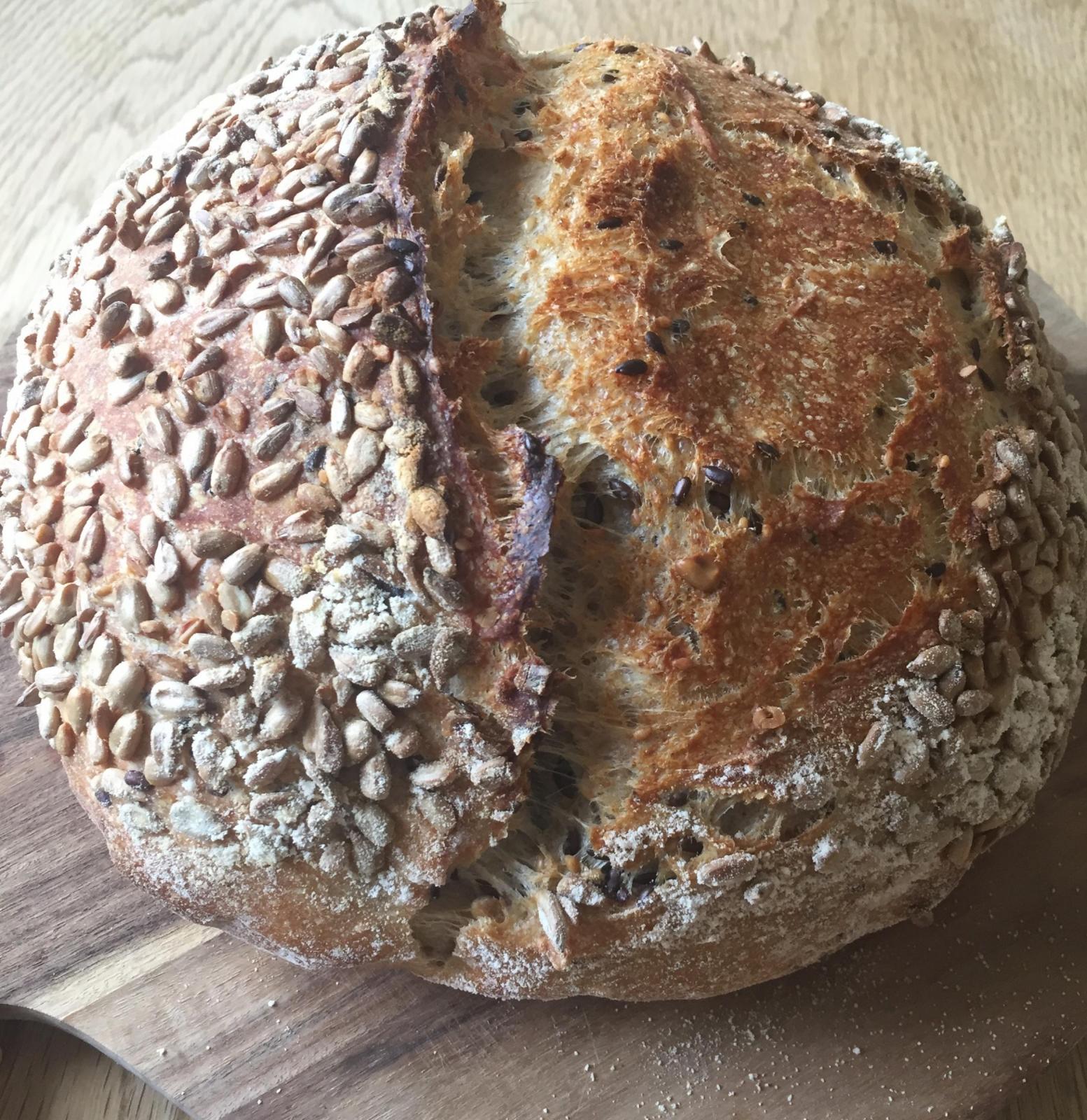 Seeded bread