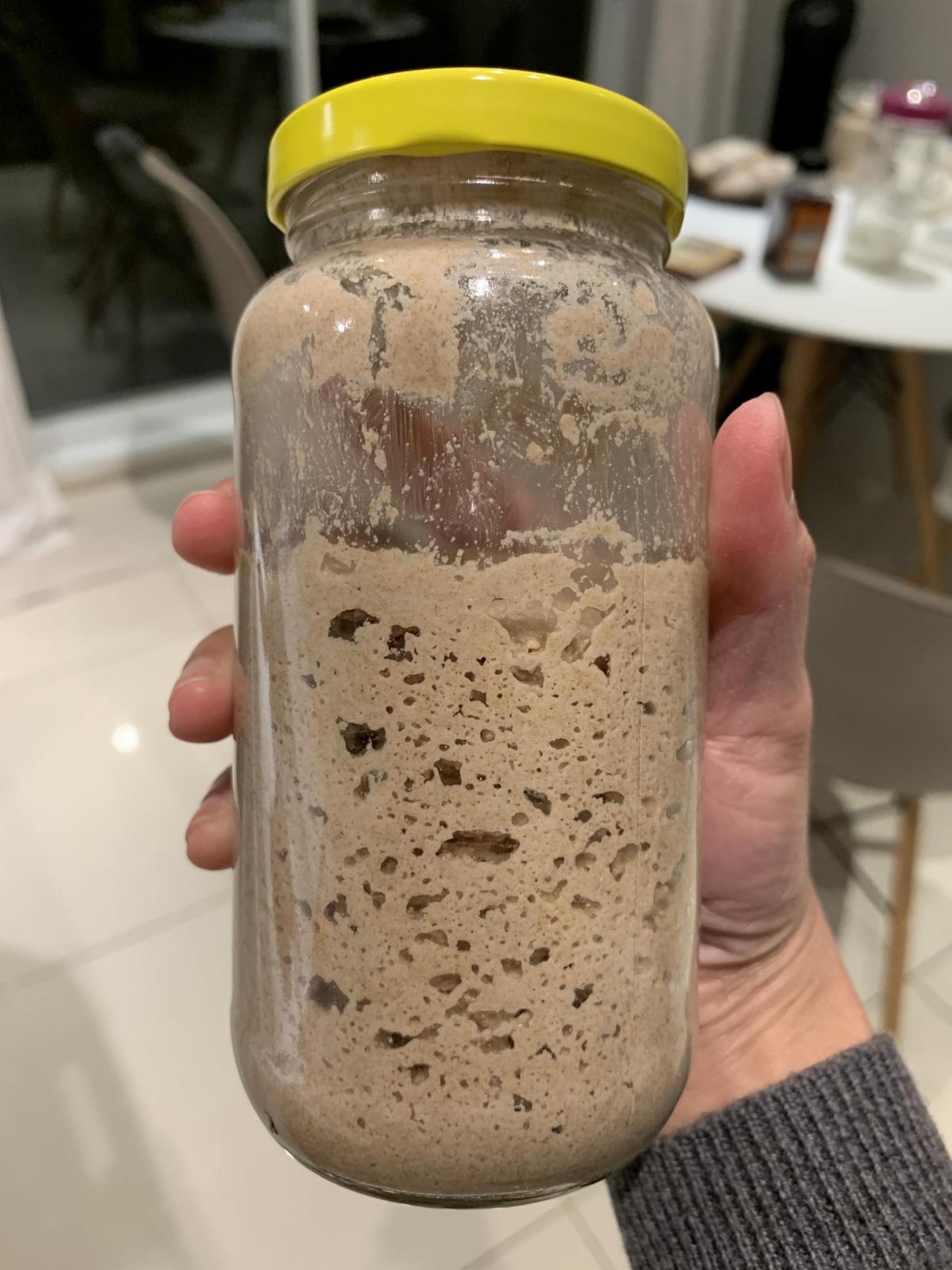 This is what your starter should look like.