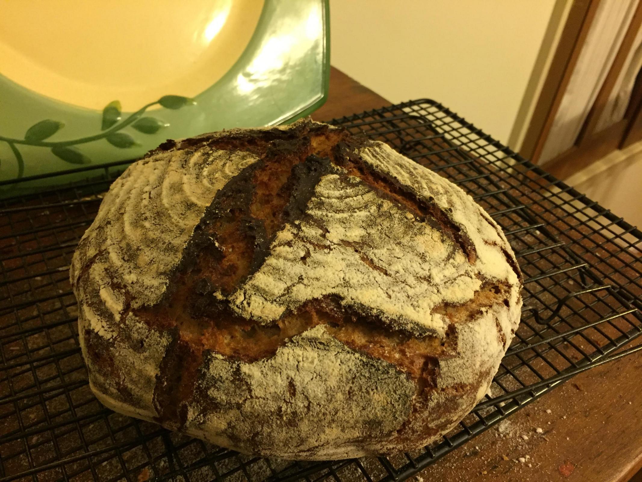 100 percent rye sourdough