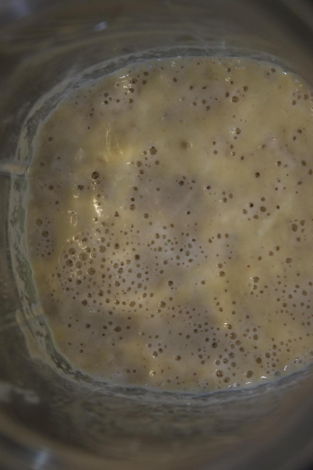 Starter with a funny colour