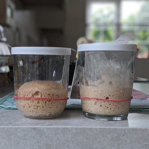 On the left 1:3:5 on the right is 1:3:3