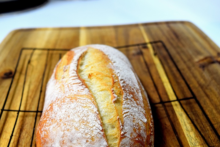 Sandwich Bread with scoring