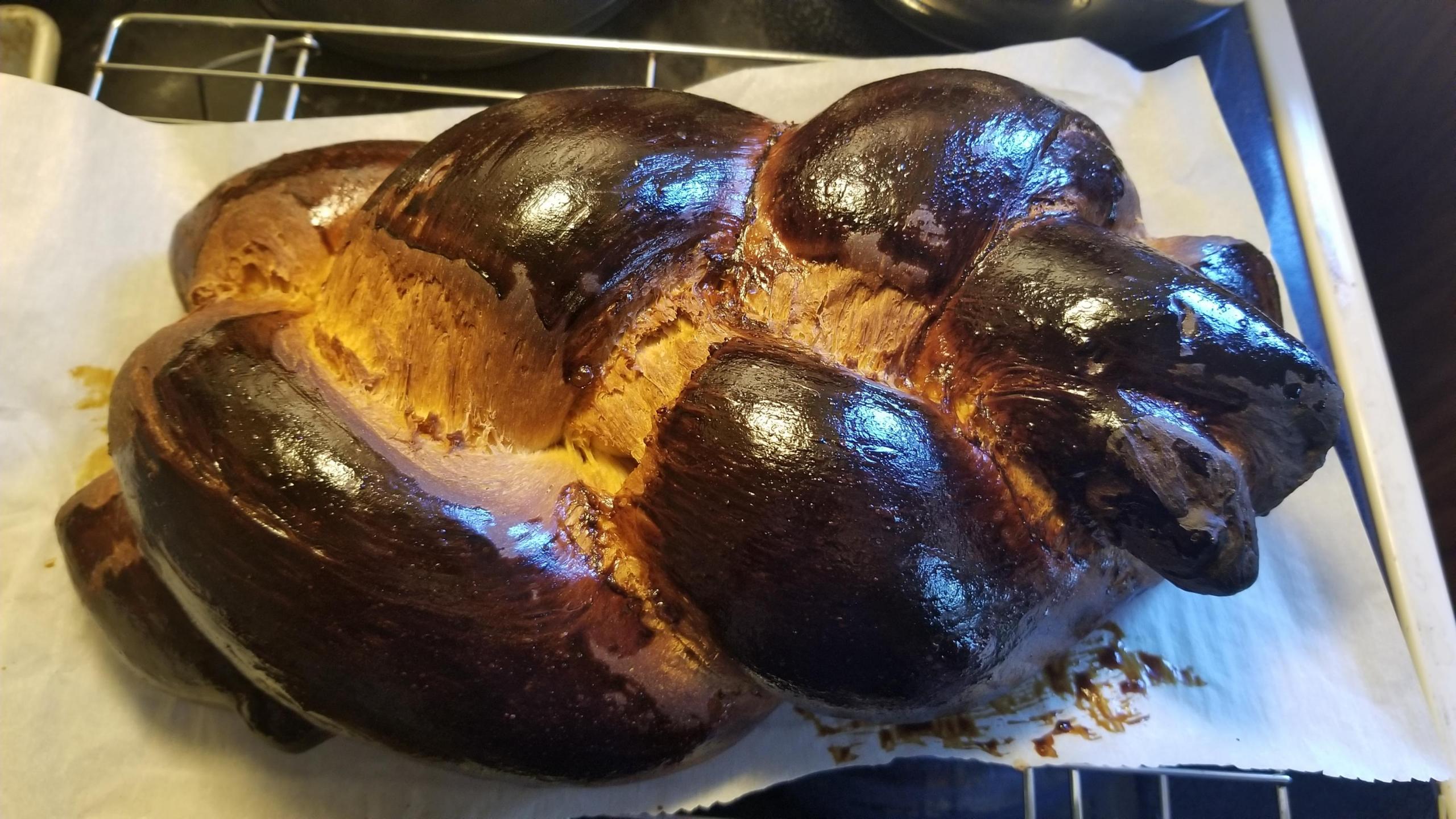 black top challah