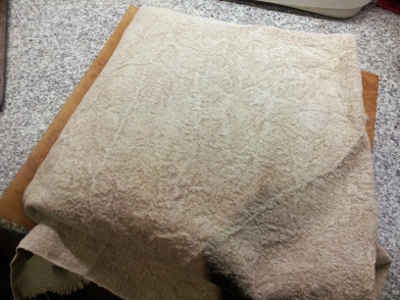 Transferred to a baking sheet