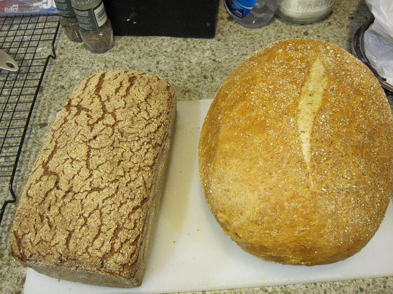 The loaves I bought, uncut