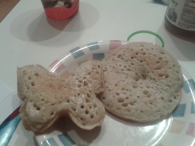 Sourdough crumpets