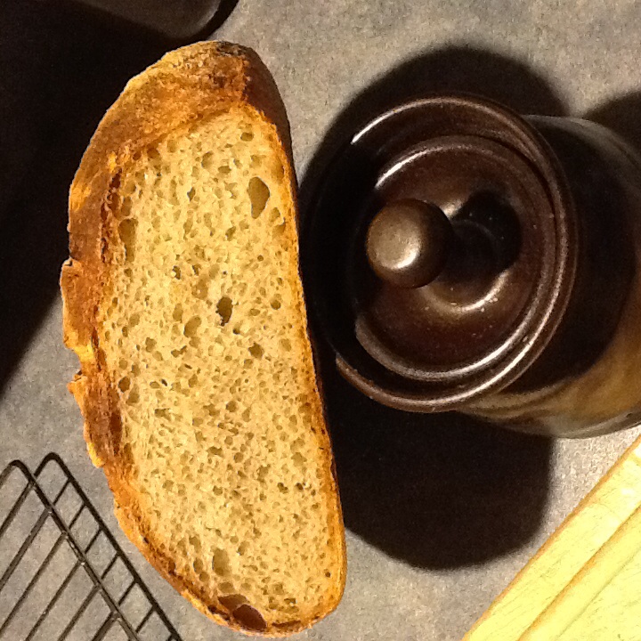 how it was inside my 1st sourdough