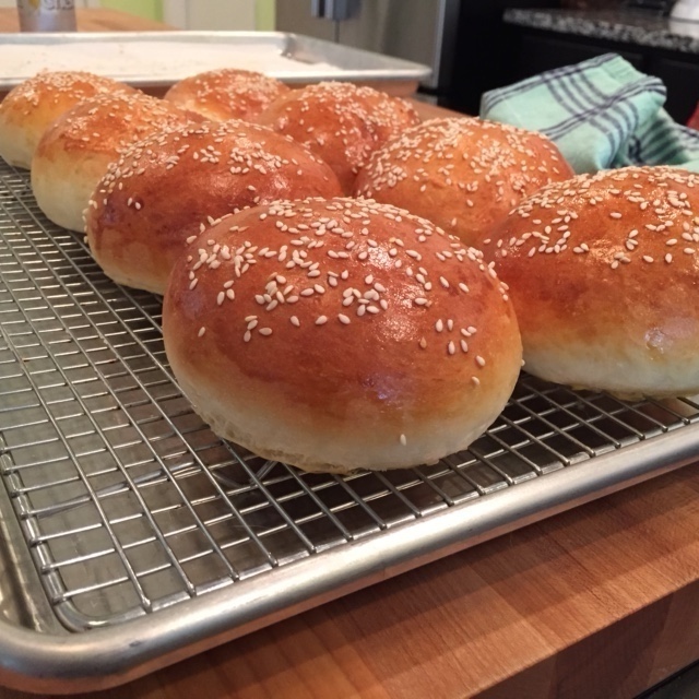 Burger Buns, 1st Attempt