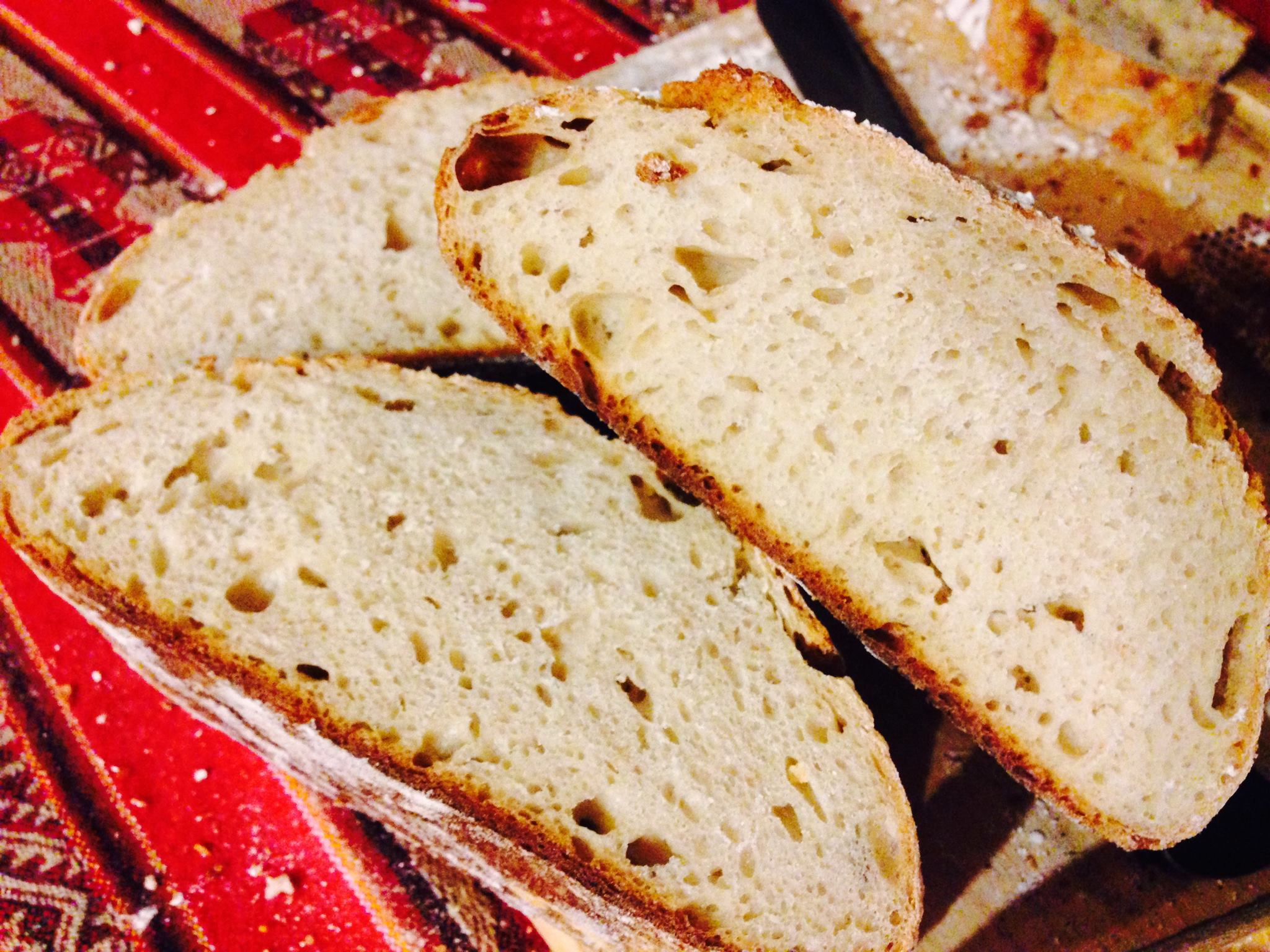 this is almost all AP flour (by request from a friend who wanted a 'white sourdough'.