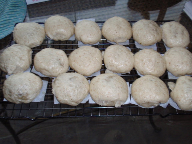 chicken shiitake mushroom bao