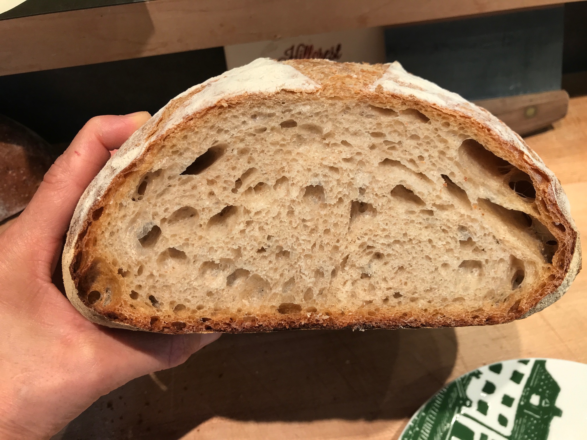 Crumb shot