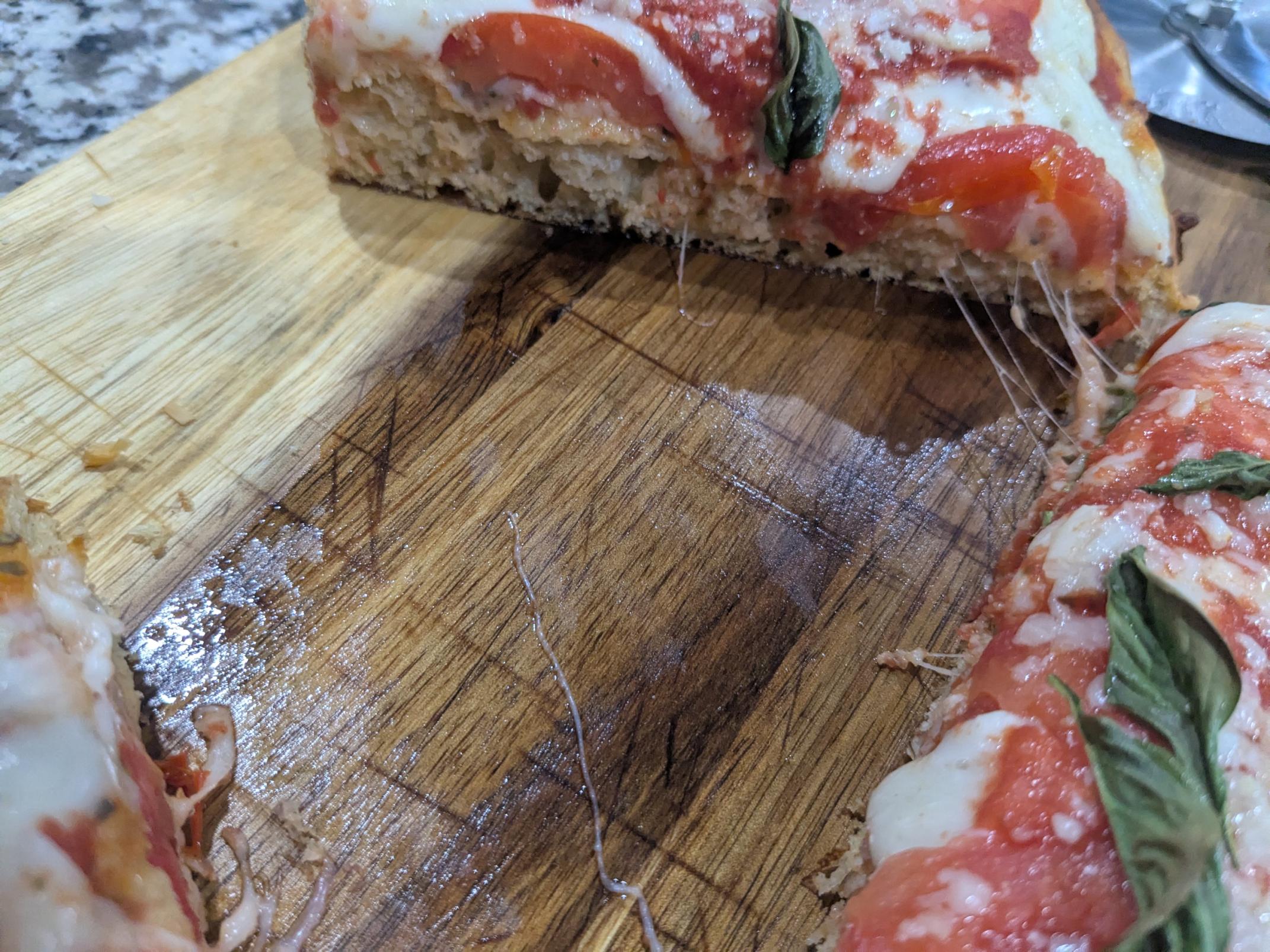 Sicilian pizza 