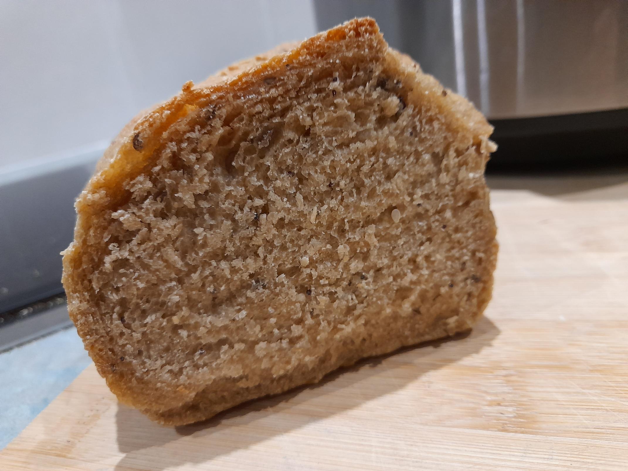 Chakki atta crumb pic