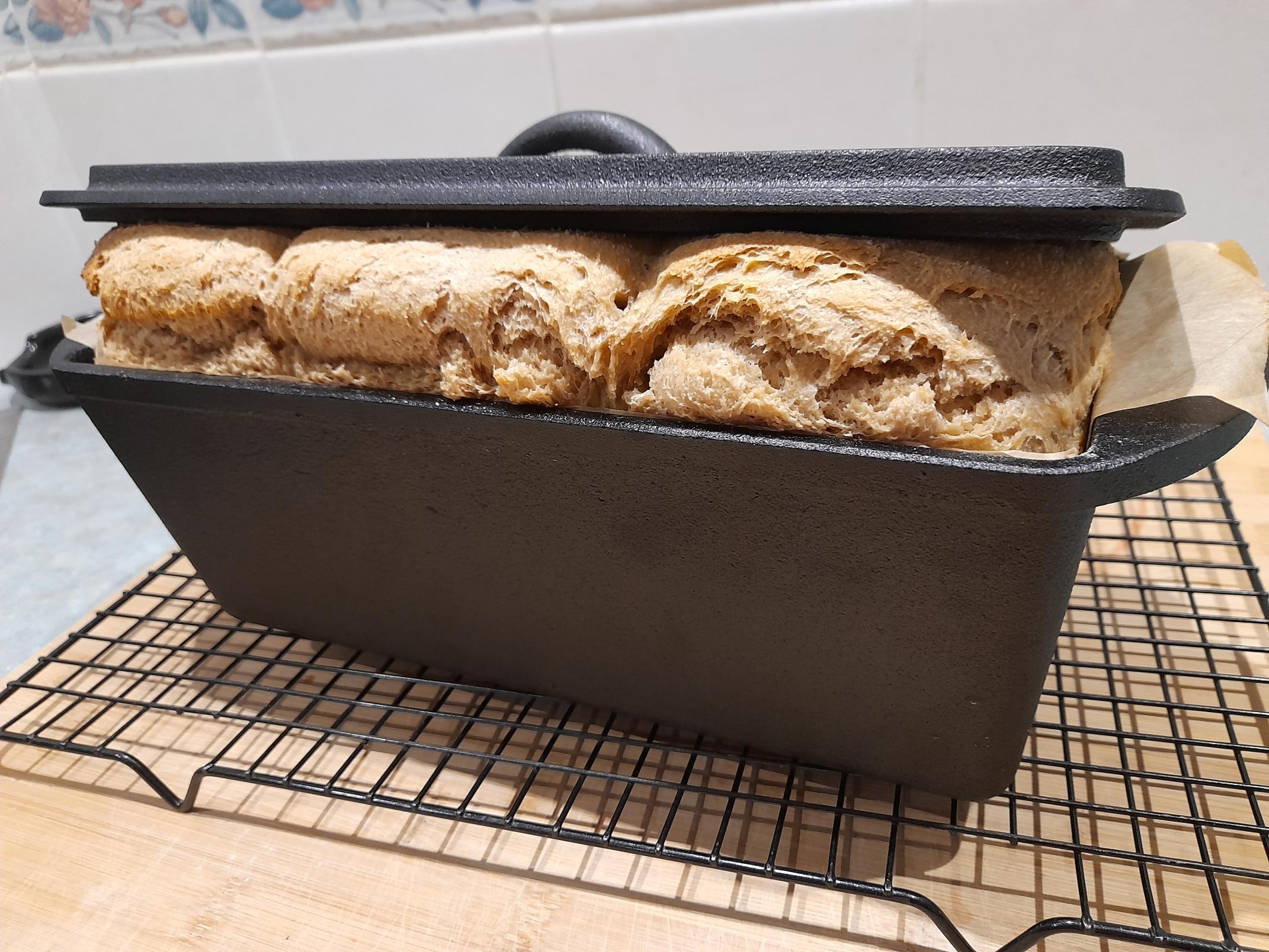 loaf lifting the lid