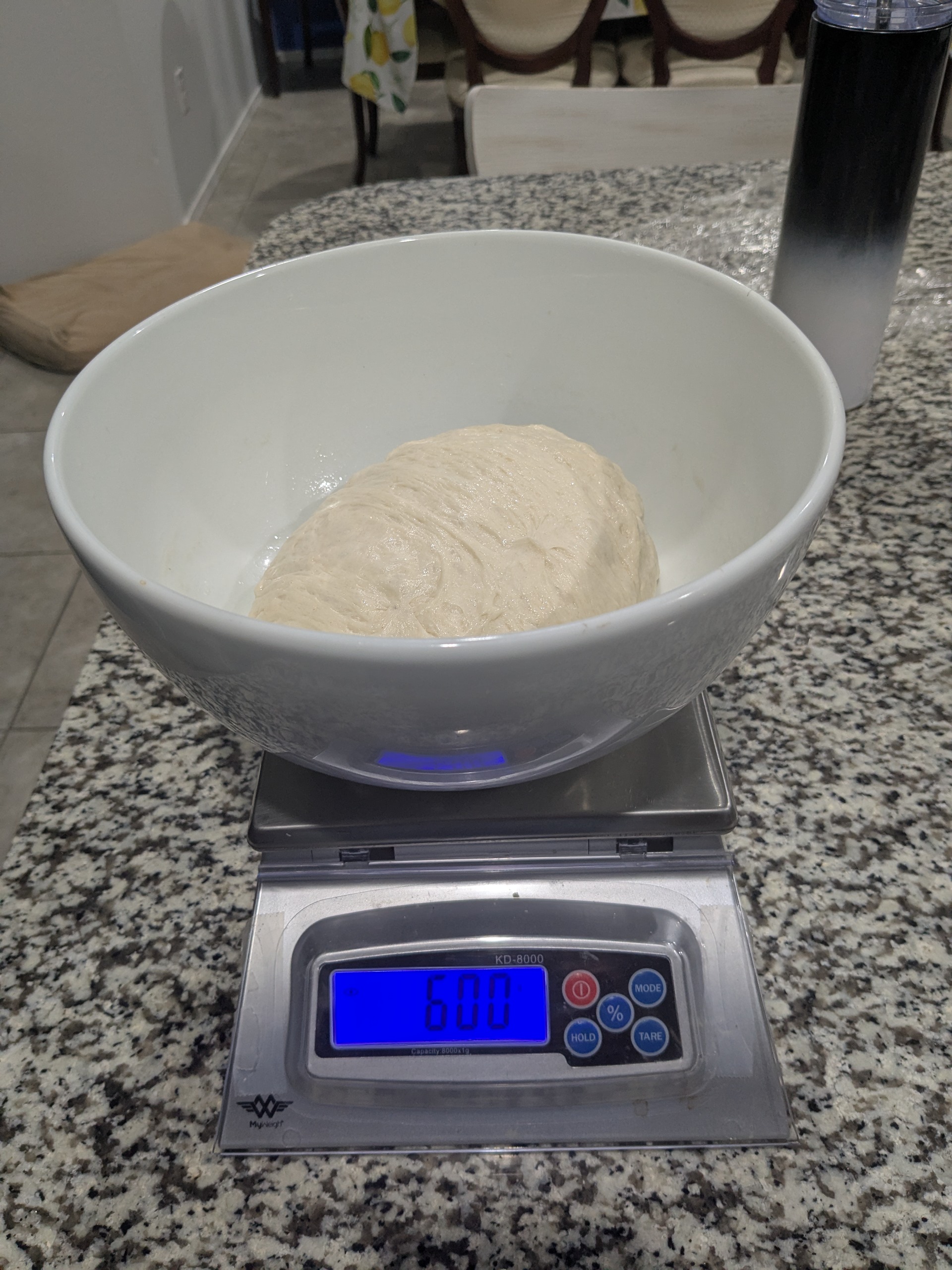 Bulk ferment complete 