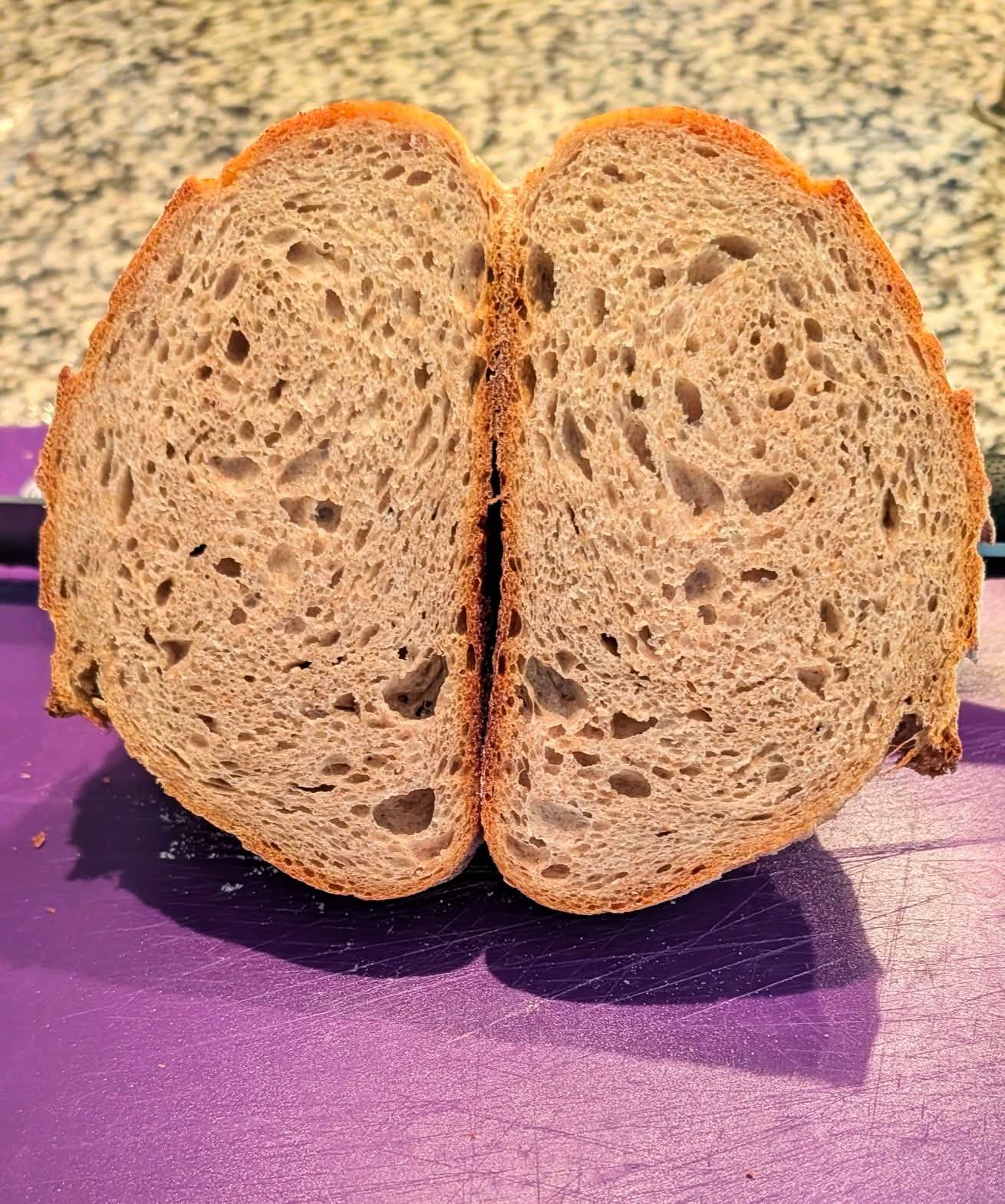 obligatory crumb reveal 