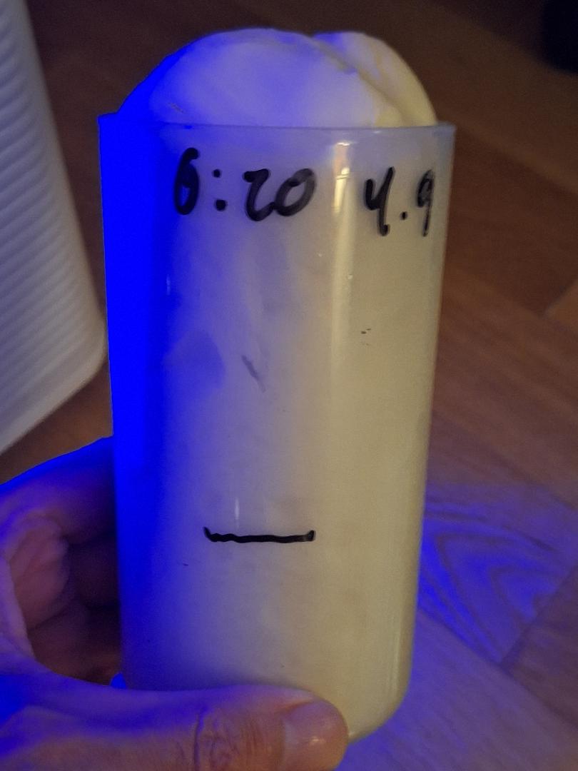 Just over 3 hours later at 29C