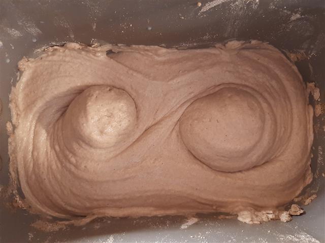 thick dough consistency