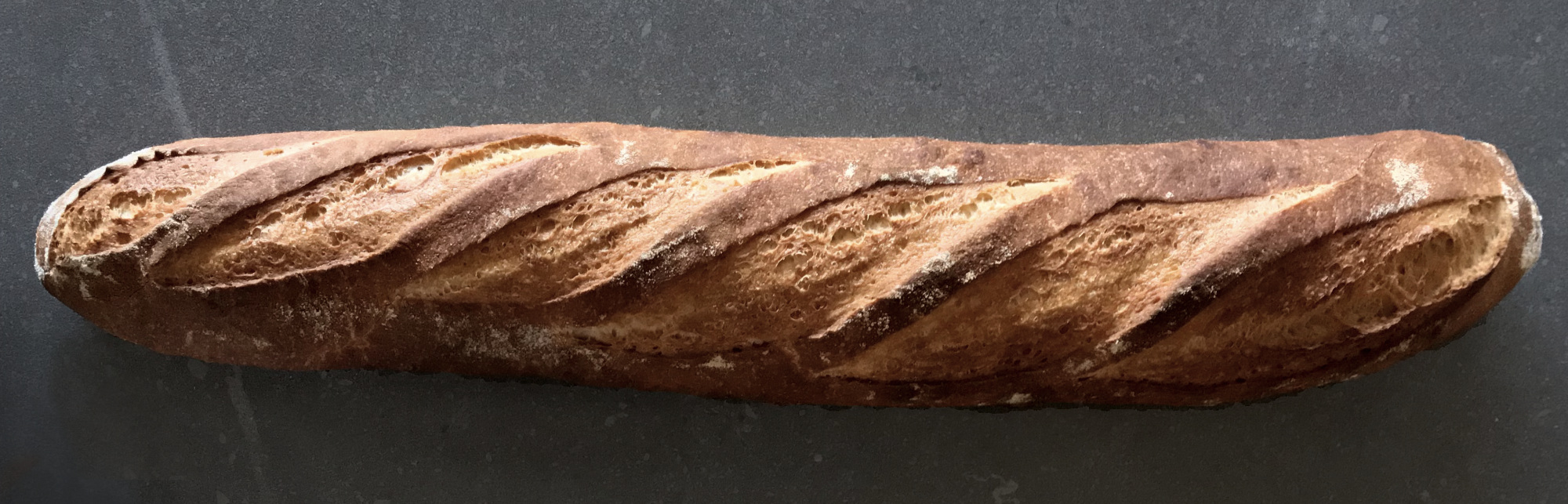 Baguette with fermented dough - Recipe from Le Cordon Bleu Bakery School