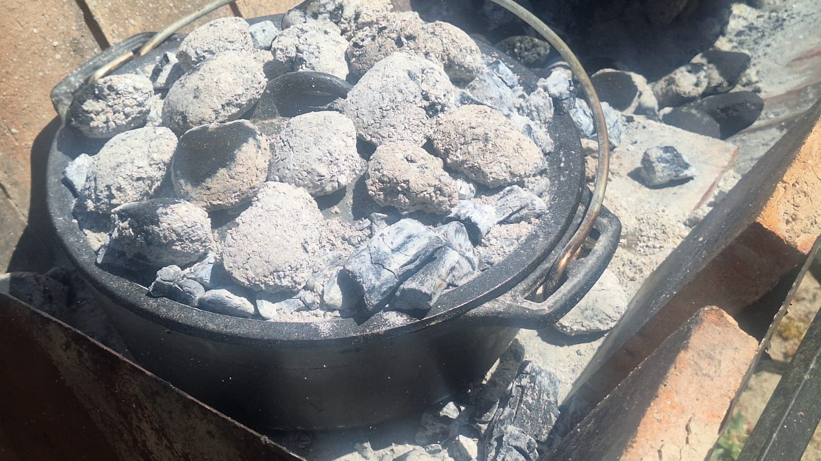 Correct amount of coals