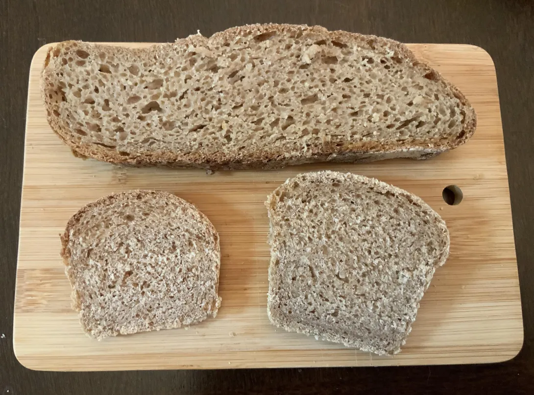 Whole wheat sourdough, KA basic sourdough with yeast, Laurel’s potato bread