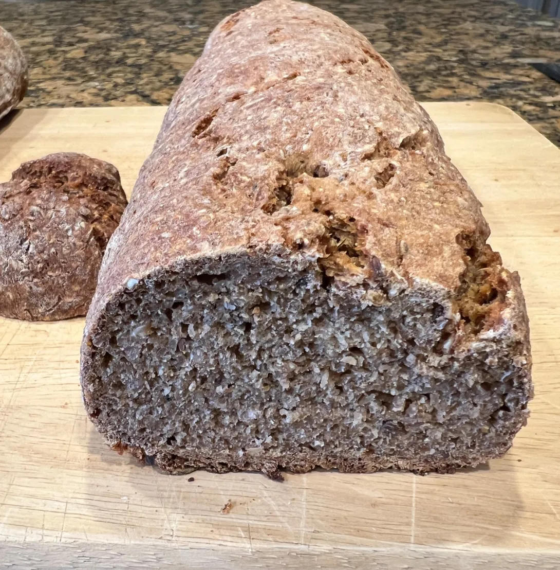 crumb photo for Sweet Sour Rye Bread -  Saldskaba Maize (Latvia)