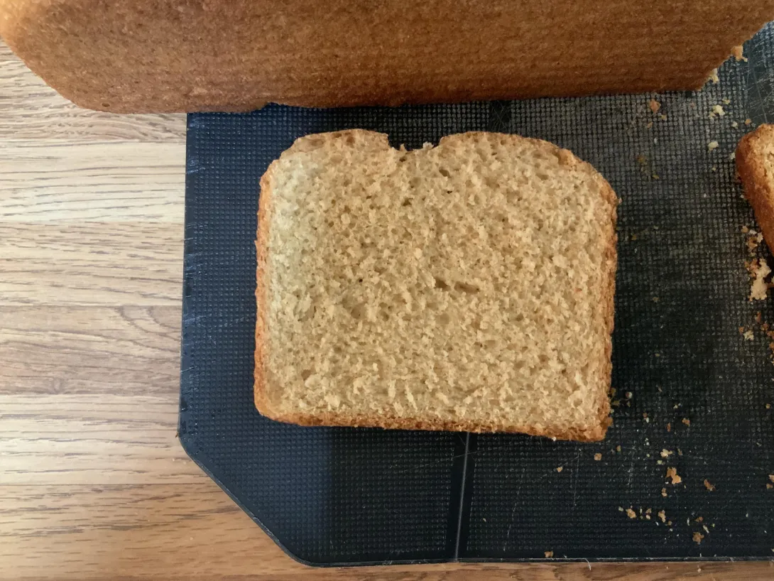 Crumb shot kamut bread