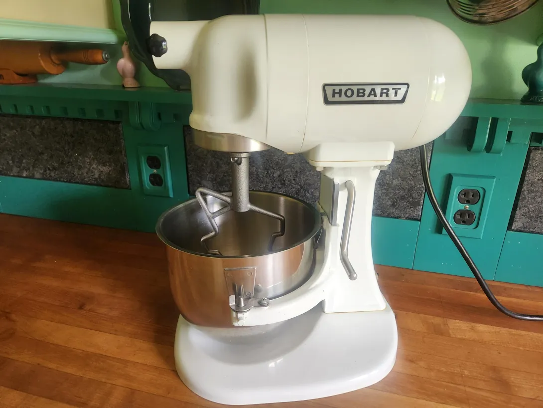 Hobart N50 Mixer with Sweet Dough Arm Attachment