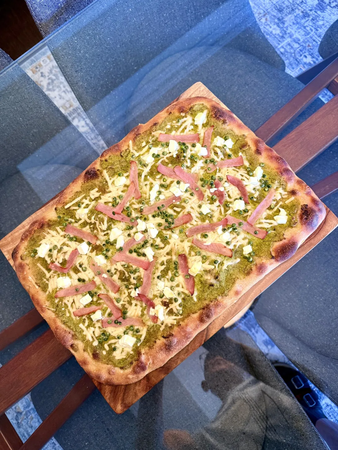 Triple P Sourdough Roman Pizza