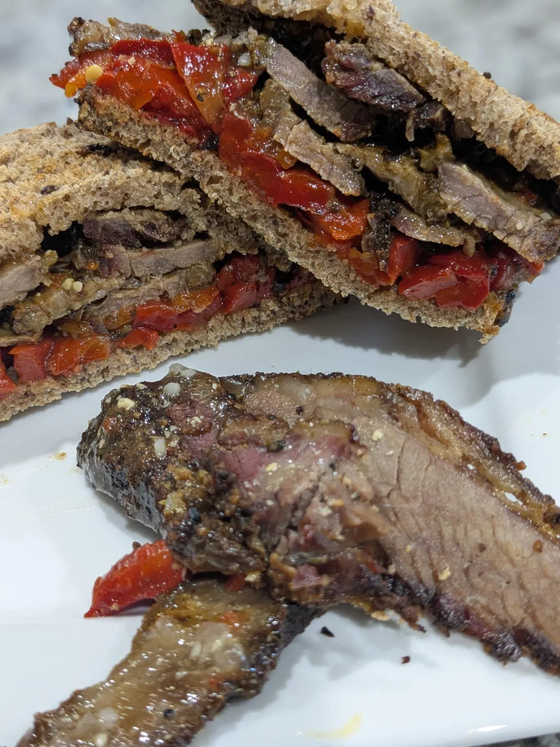 Brisket sandwich 