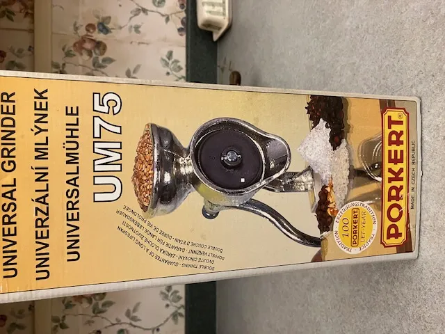 Porkert Grinder (supposed to be Portrait)