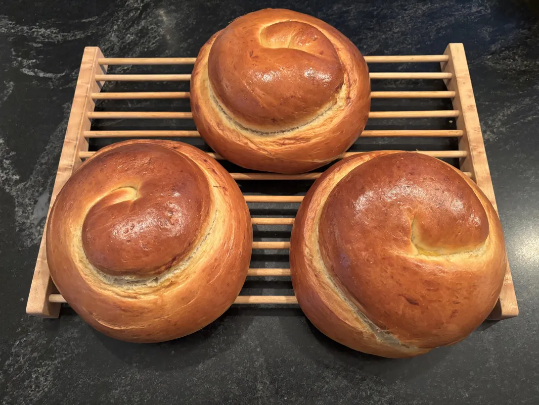 Sweet Vanilla Challah 