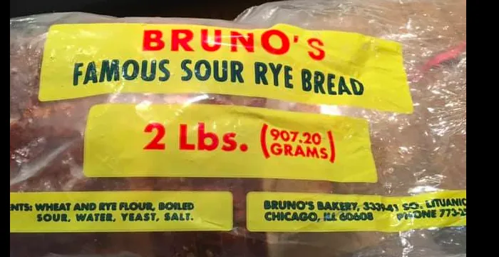 BRUNO'S FAMOUS BFREAD