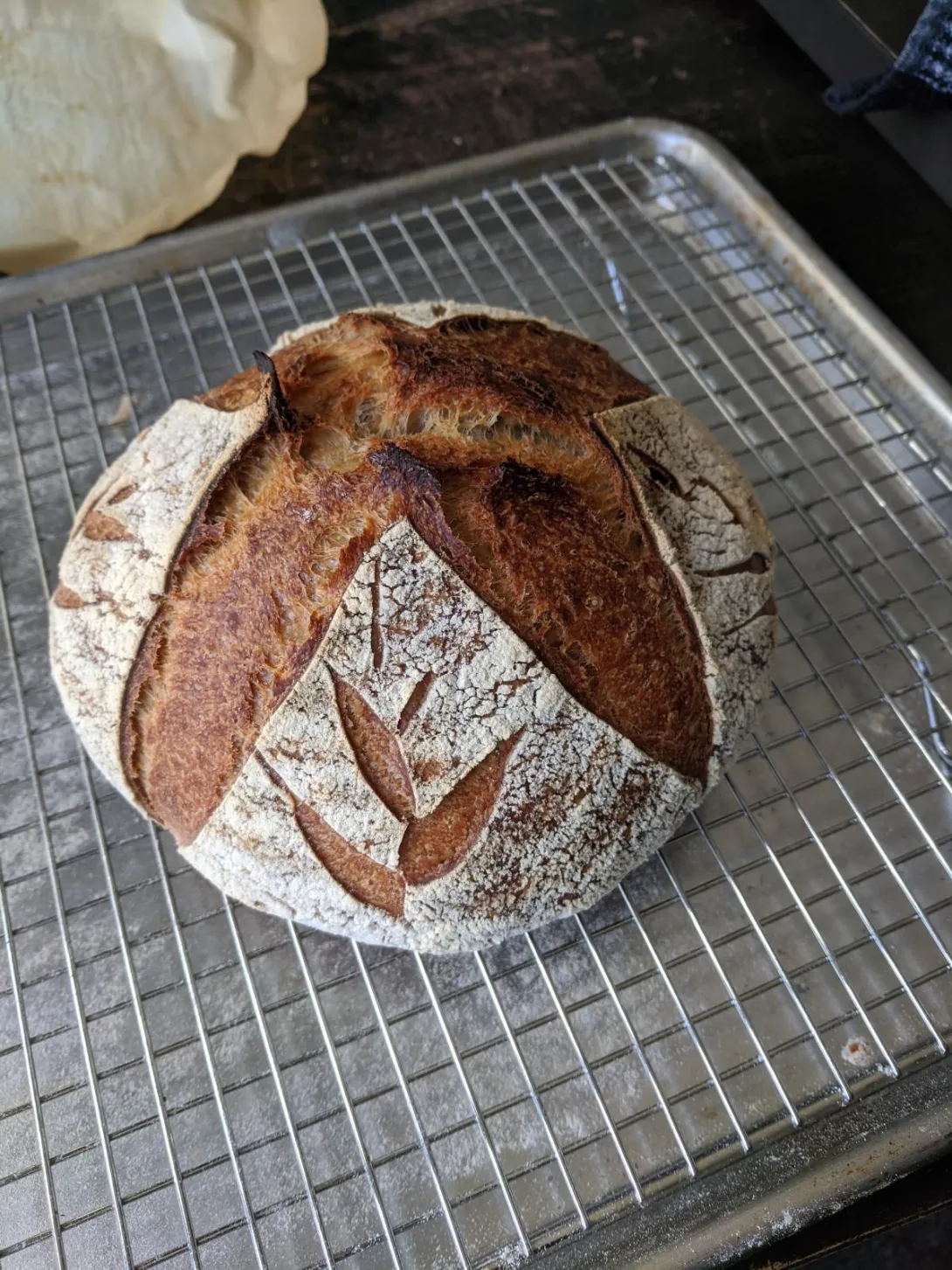 Baked high hydration