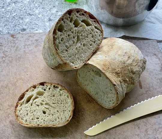 Crumb shot